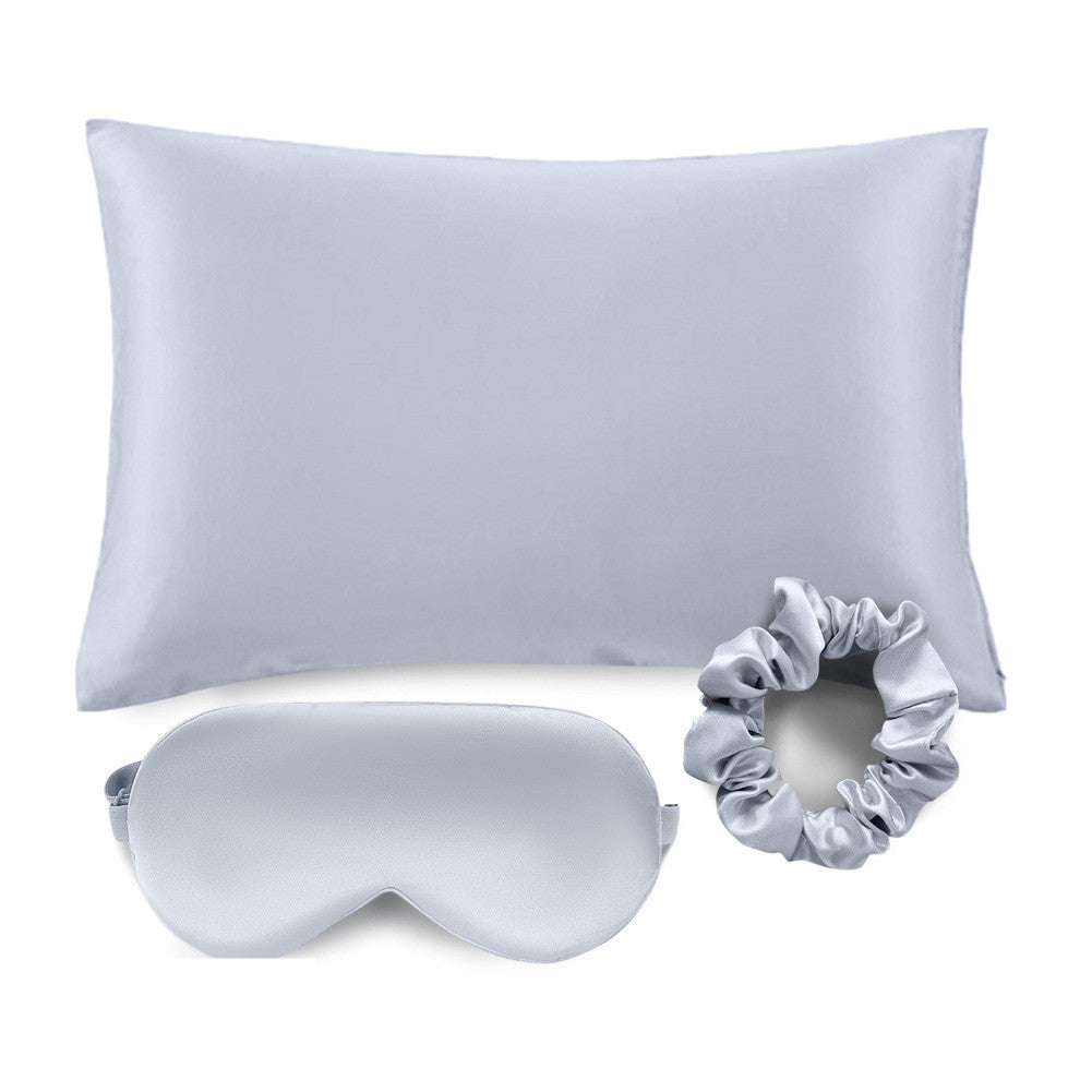 Simulated Silk Colored Pillow Cover