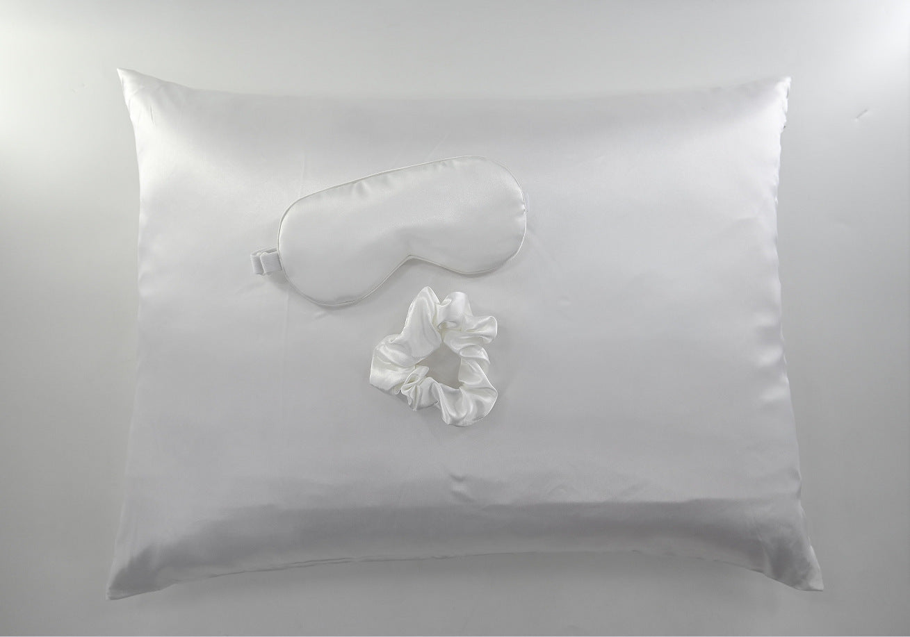 Simulated Silk Colored Pillow Cover