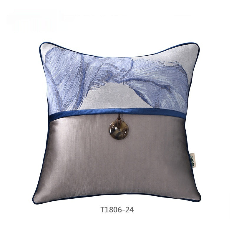 Blue Ink Painting Series Pillow Covers