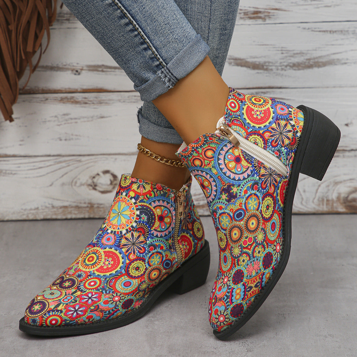 Fashion Trend Casual And Comfortable Short Boots For Women