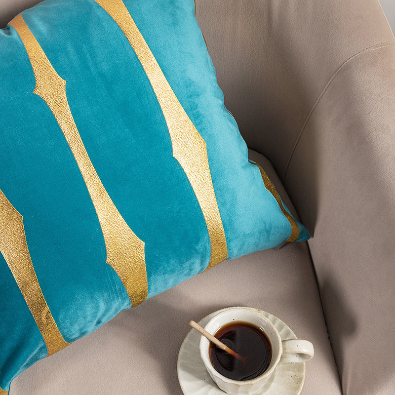 Stripe Throw Pillow Cushion Cover