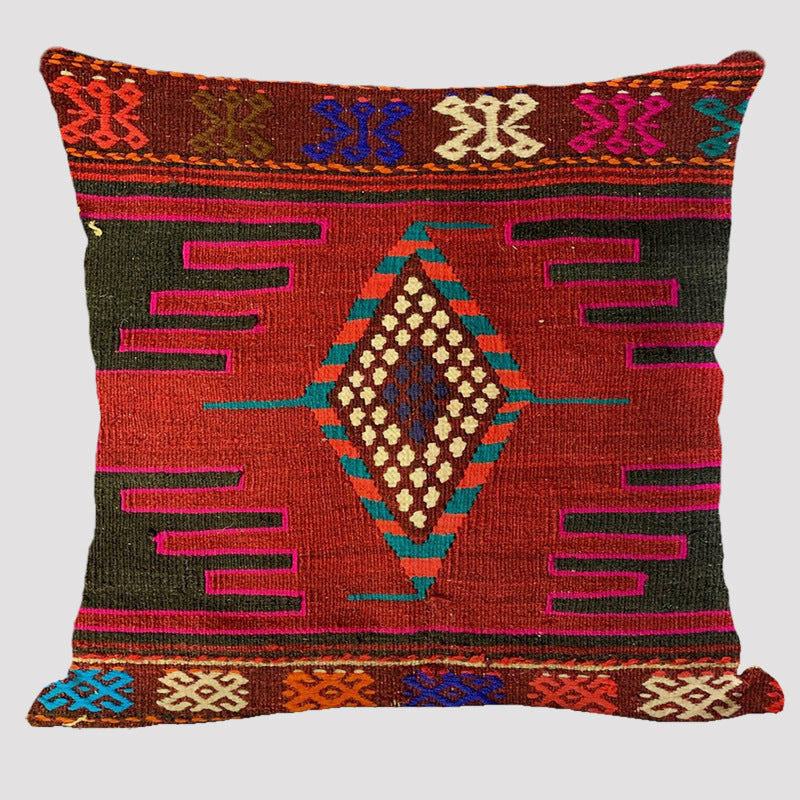 Modern Minimalist Bohemian Pillow Printed Polyester Cushion Cover