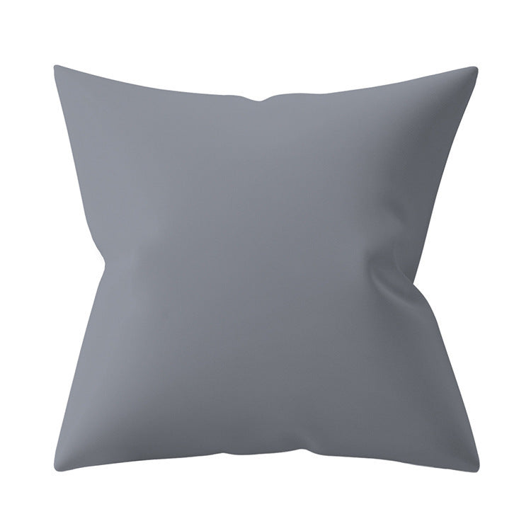 Gray Geometric Pillow Cover