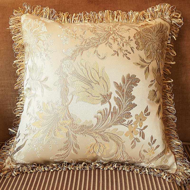 Stylish Sofa Tassel Pillow Cover