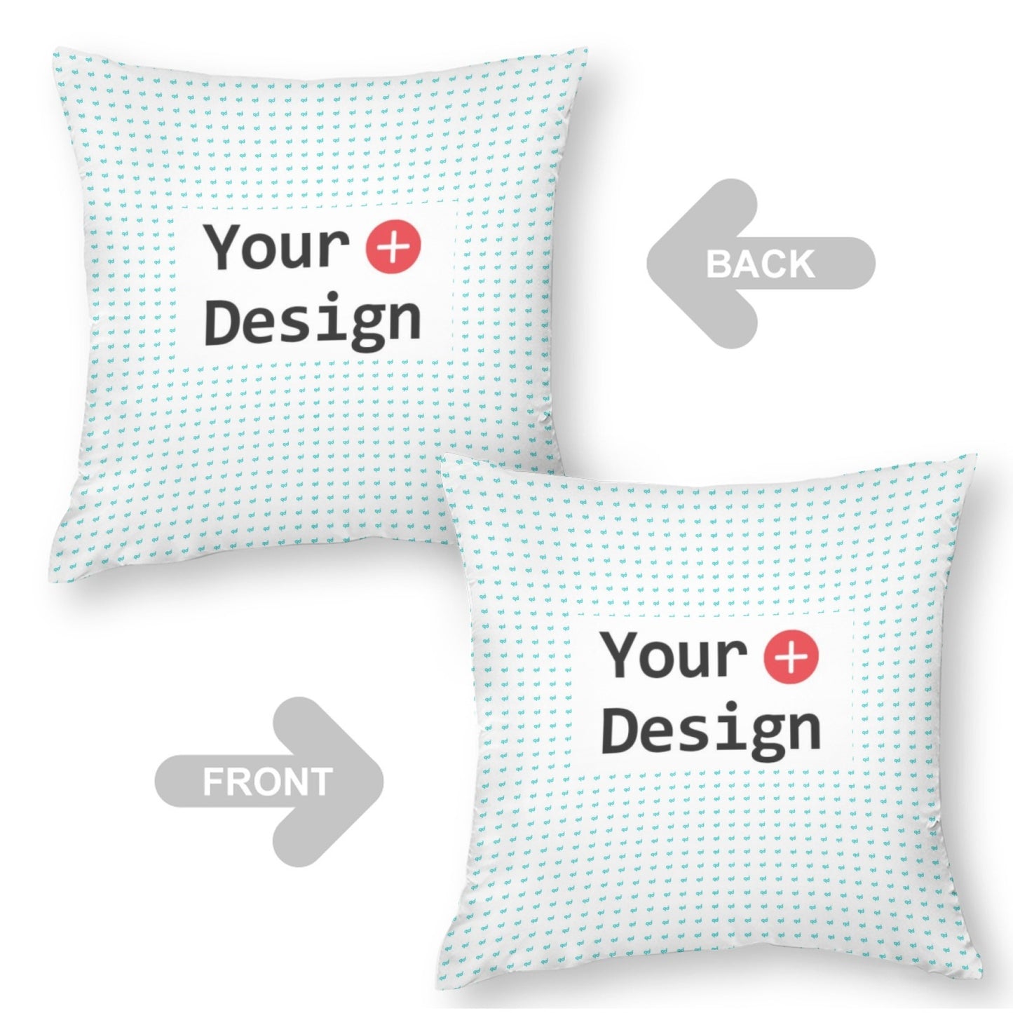 POD Home Fashion Simple Pillow Cover Customized