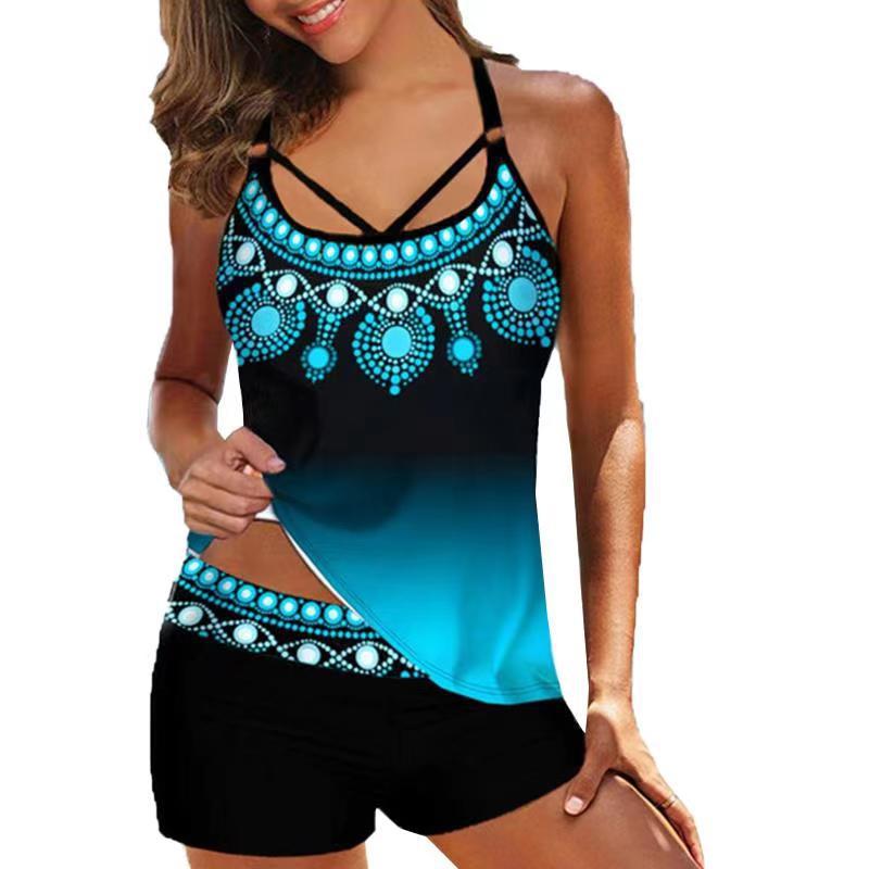 Swimsuit Bikini  Slim Conservative Ladies