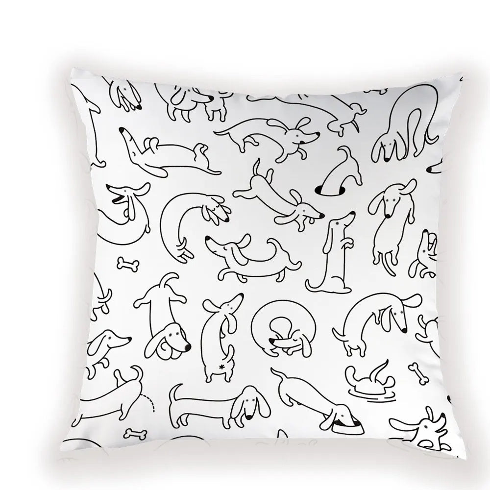 Doggy Pillow Cover