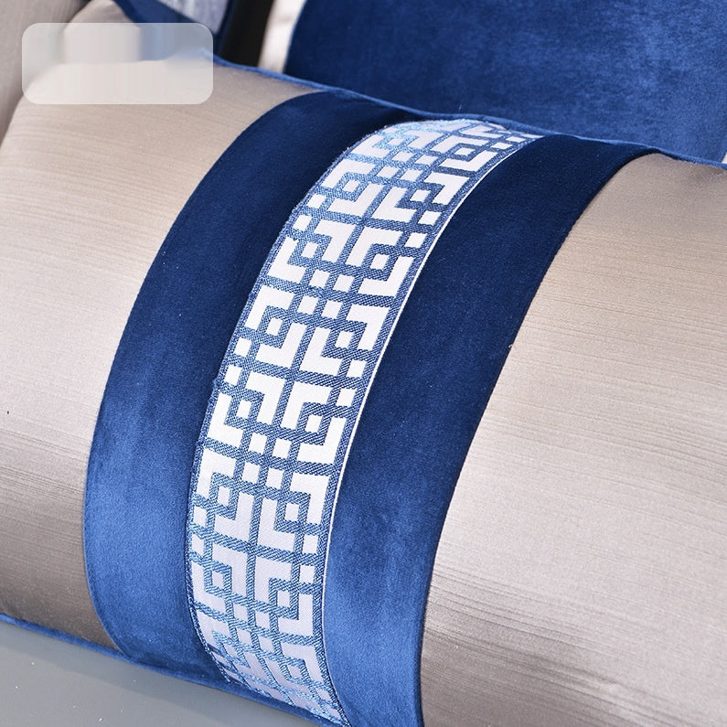 Blue Ink Painting Series Pillow Covers