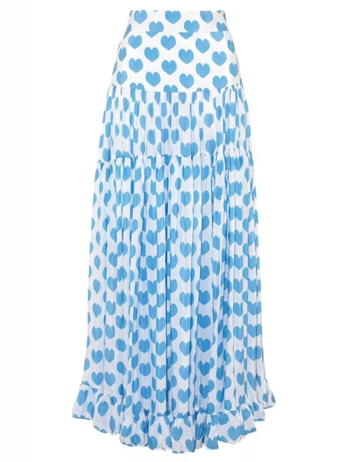 Matching swim skirt for one-piece swimsuit set