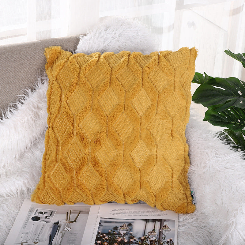 Fur Cushion Cover Pillow Covers Living Room Decoration Sofa Decorative Home Plush Pillows Case