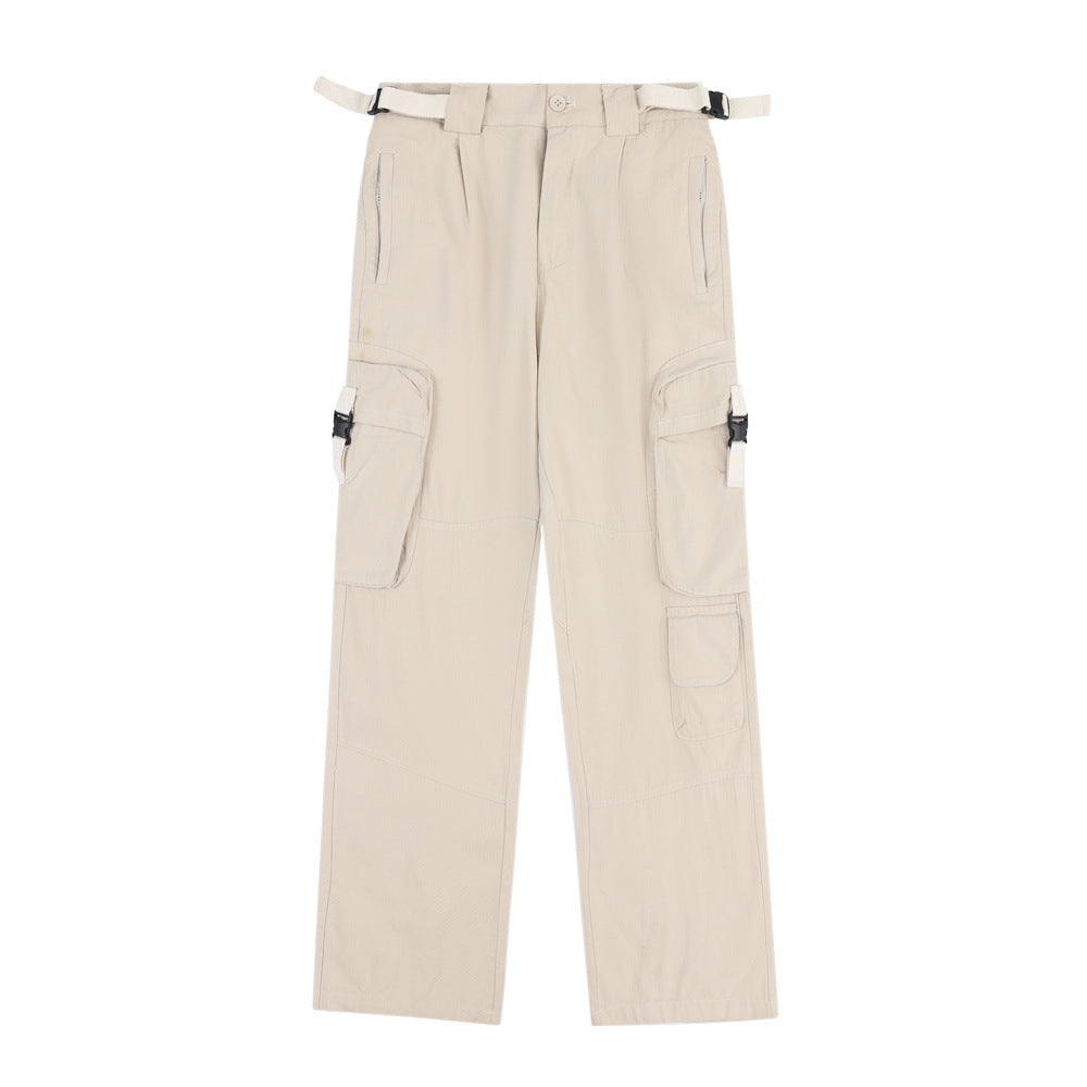 American Mechanical Style Tooling Straight-leg Trousers