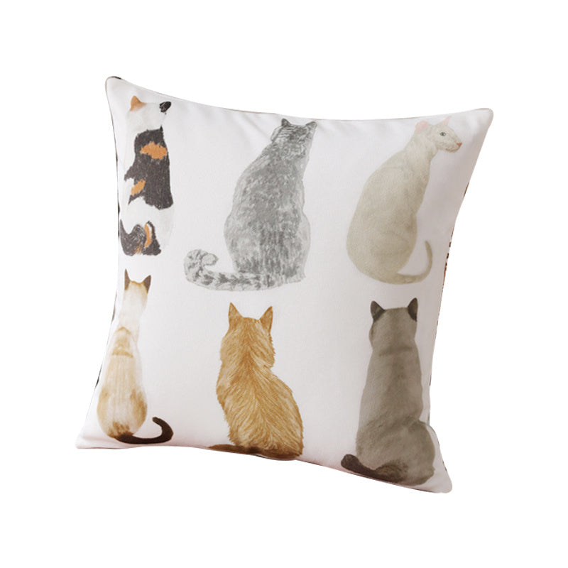 Cute Pet Pillow Cover