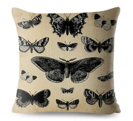 Antique Retro Look Pillow Cover