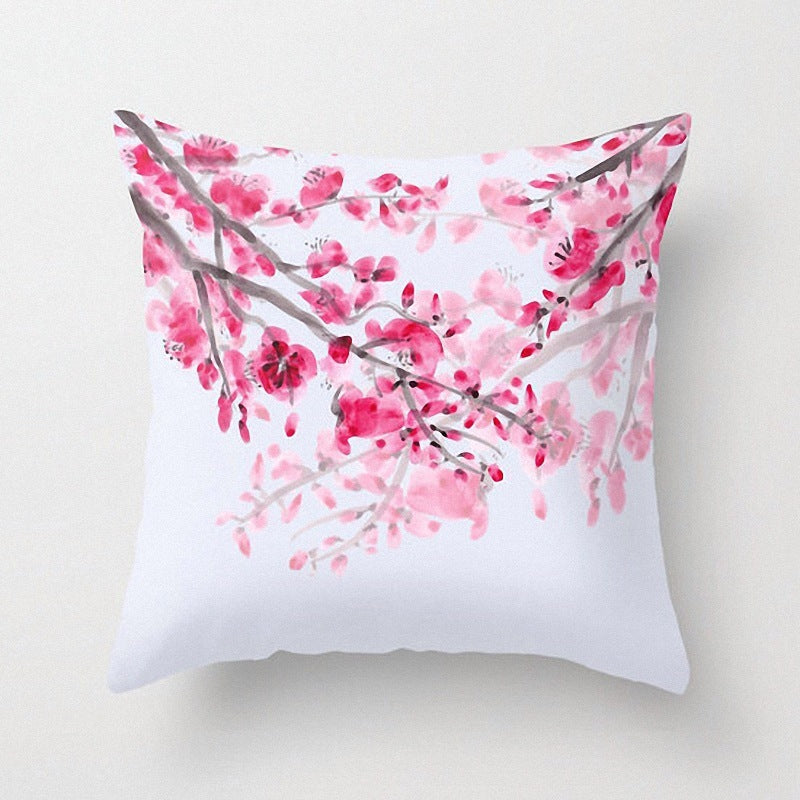 Fashion Simple Flower Pillow Cover