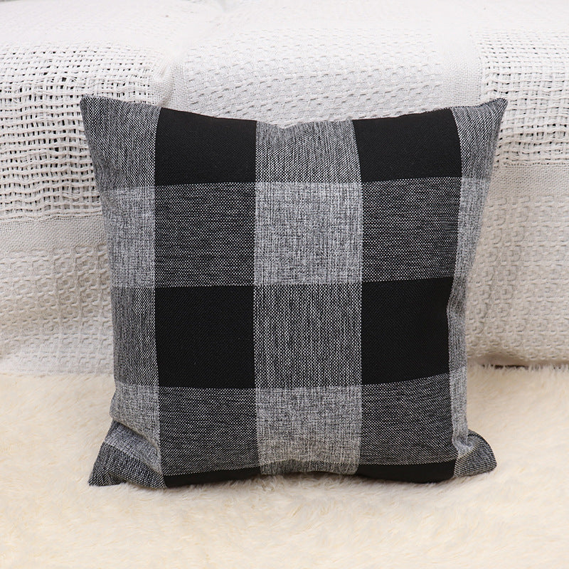 Plaid Pillow Cover