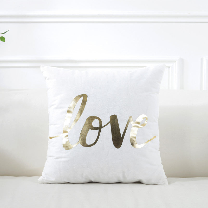 Gilding Pillow Cover Super Soft