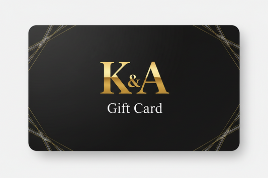 K&A digital eGift card for online fashion, dresses, resortwear, and accessories