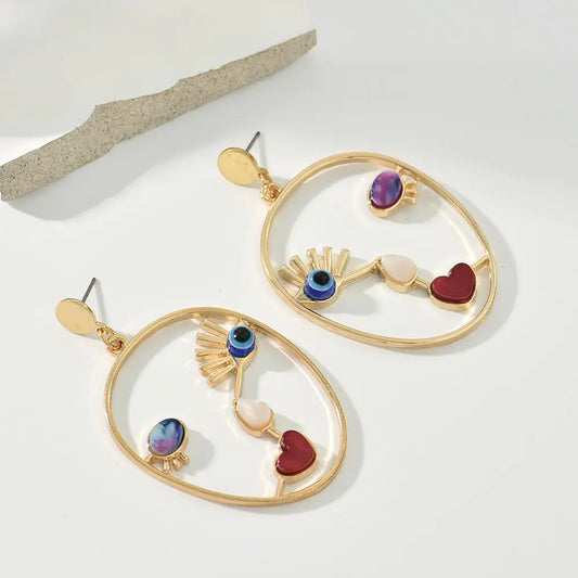 The Riviera Modern Muse Statement Earrings