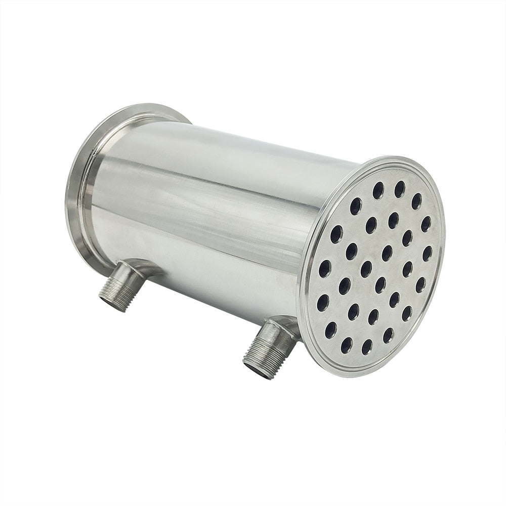 4 Inches Condenser, Distiller, Dephlegmator, 304 Stainless Steel, Used For Moonshine Alcohol Distillation Column Reflux